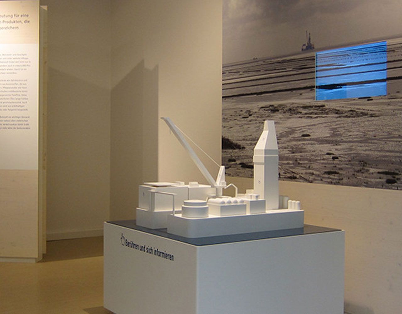 Info-Point Friedrichskoog – Interaktives Exponat