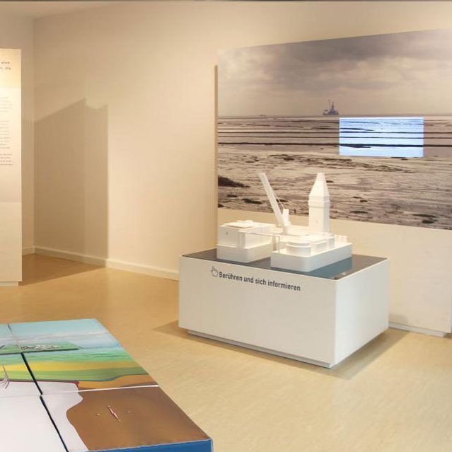 Info-Point Friedrichskoog – Interaktives Exponat
