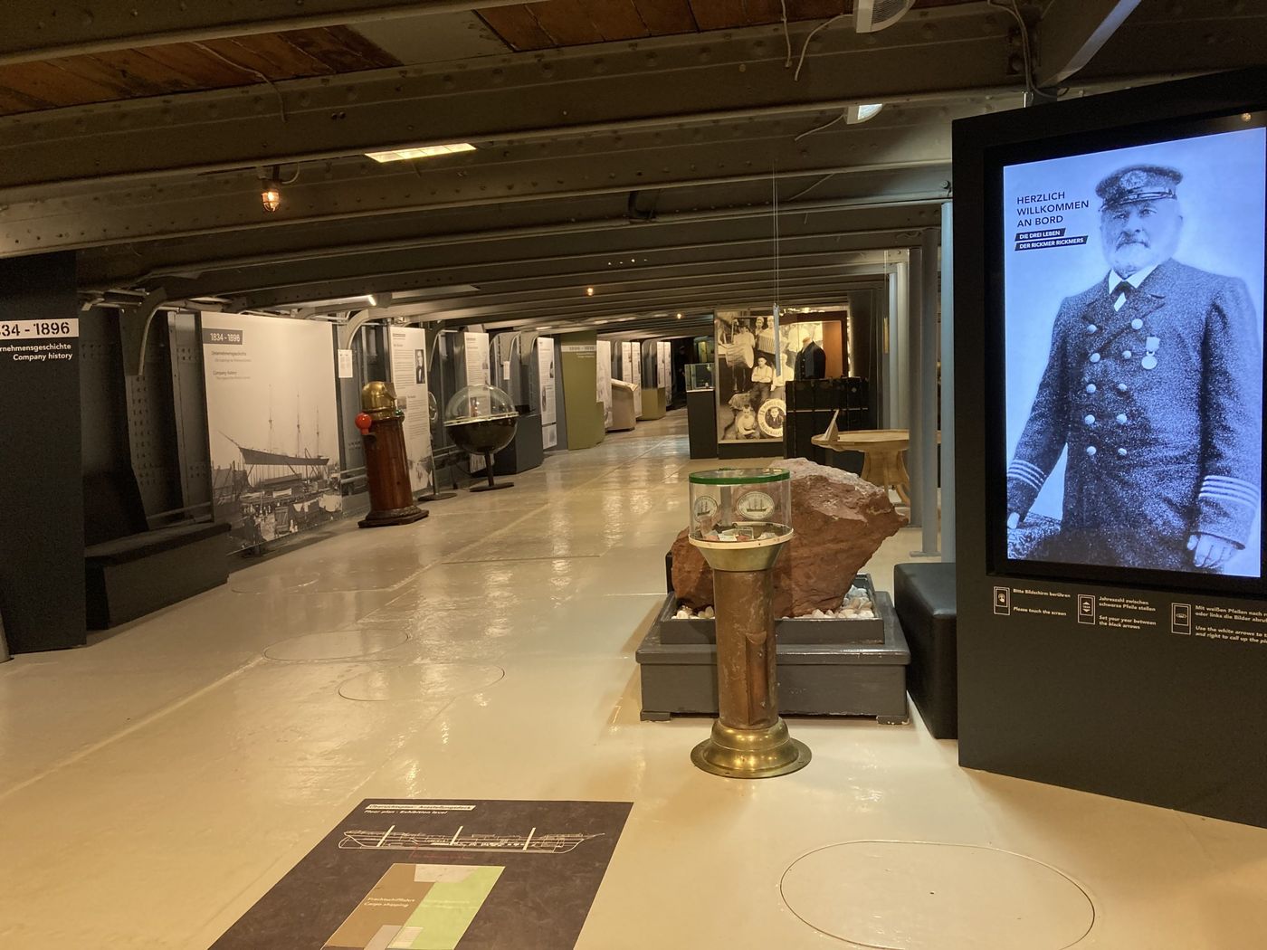 Rickmer Rickmers – Museumsschiff · Ausstellung