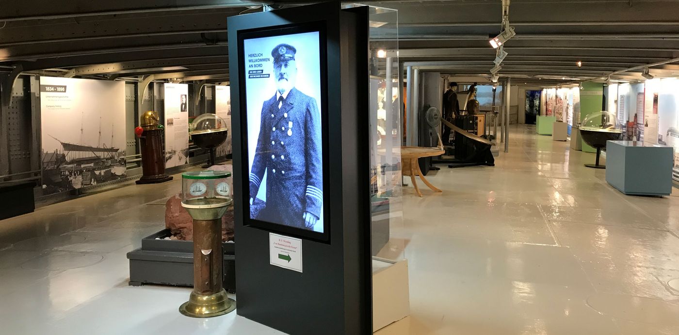 Rickmer Rickmers – Museumsschiff · Ausstellung
