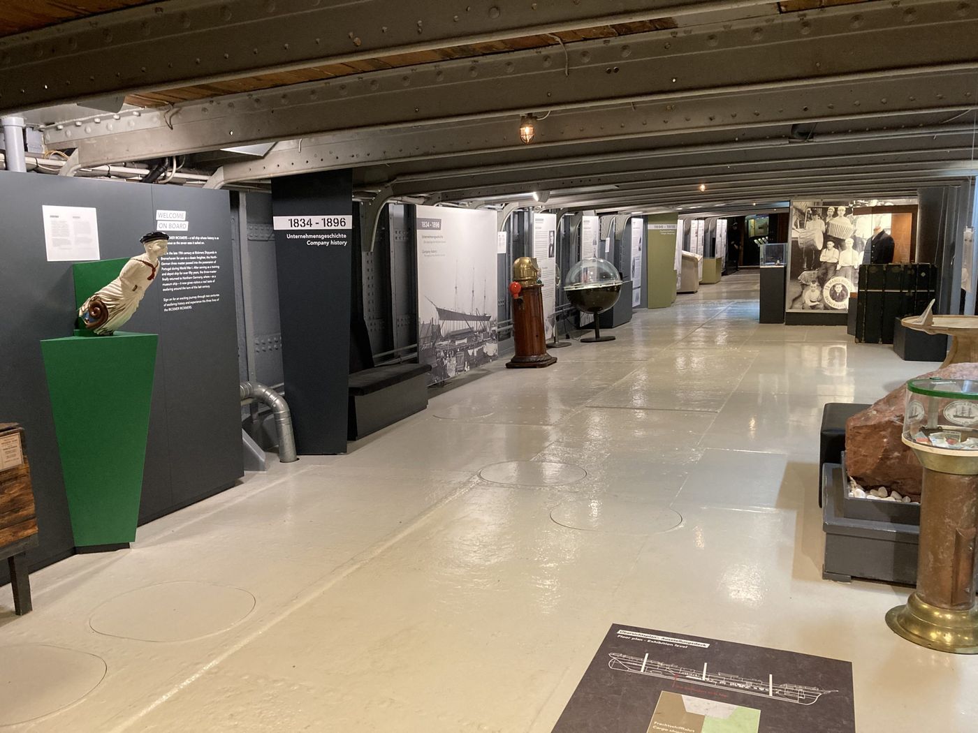 Rickmer Rickmers – Museumsschiff · Ausstellung