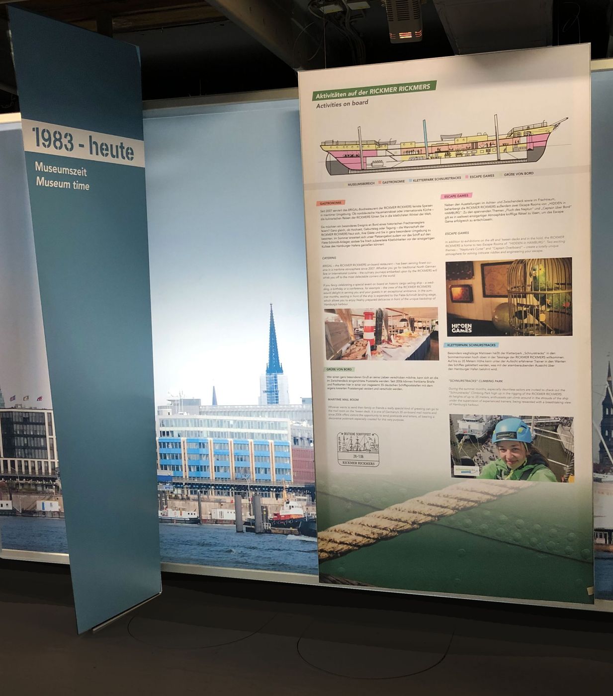 Rickmer Rickmers – Museumsschiff · Ausstellung