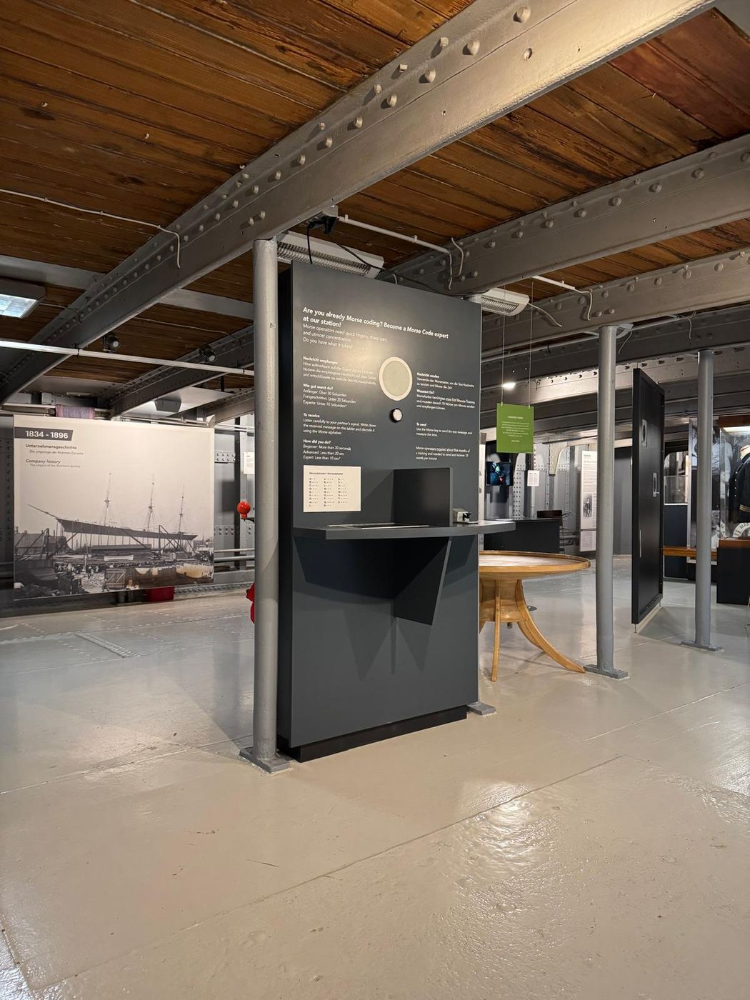 Rickmer Rickmers – Museumsschiff · Ausstellung