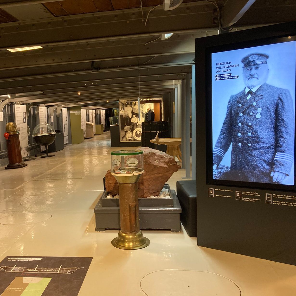 Rickmer Rickmers – Museumsschiff · Ausstellung